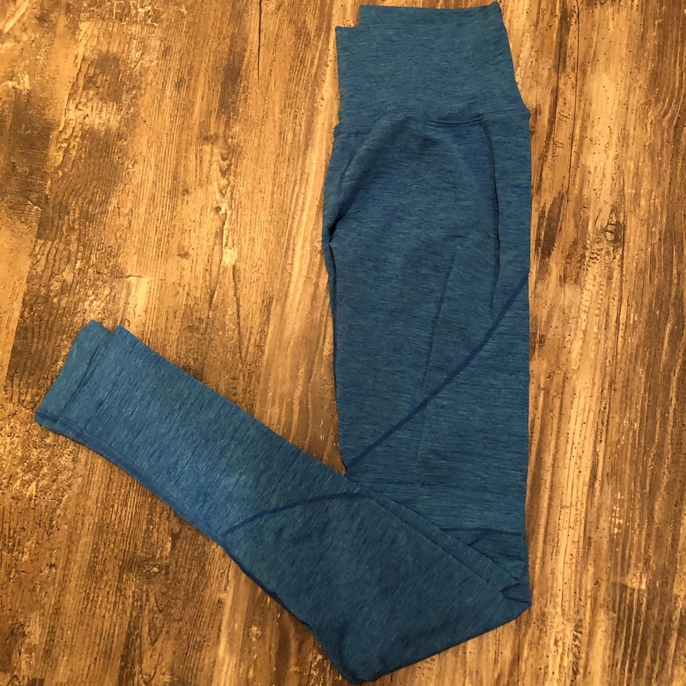 Atlantic Blue Alphalete Revival Leggings